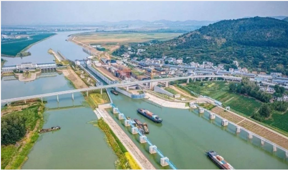 安徽引江济淮工程打造输水航运新动脉